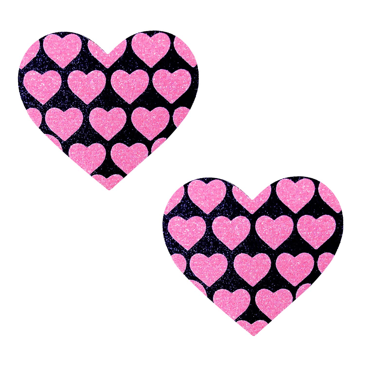 Neva Nude Iridescent Crystal Beamz Nipztix Pasties Nipple Covers for Festivals, Raves, Lingerie and More, Made in USA