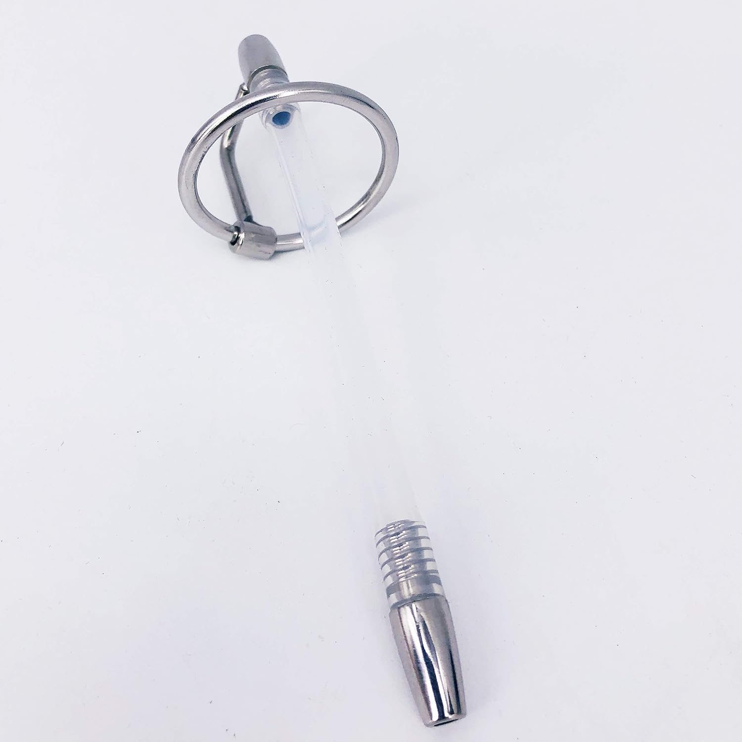 DiscountOne 4.2 Inches Urethral Sounds Male Stimulate Penis Plug Dilator Masturbation Rod with Tube