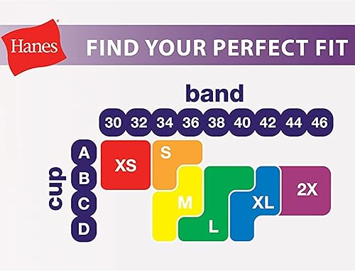 Miniatura 3 de Hanes Ultimate Perfect Coverage ComfortFlex Fit - Brasier sin varillas, color gris pardo suave