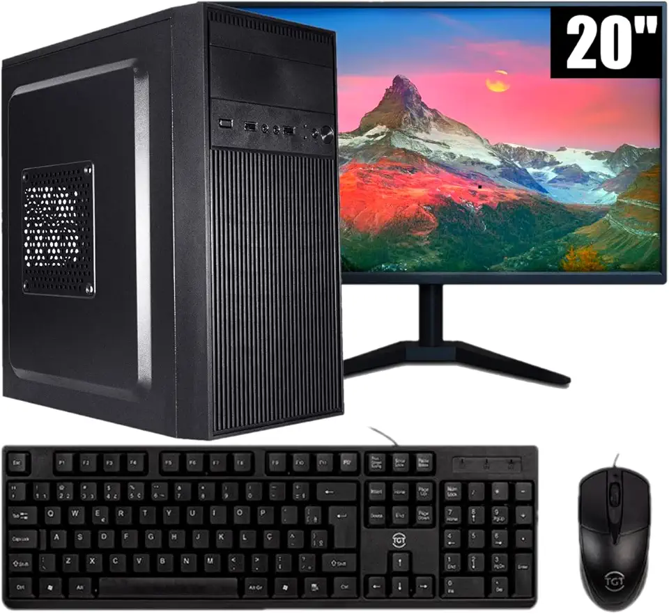 Pc Servidor Completo Cpu Xeon E5 20 Nucleos, 32GB DDR4, Ssd 480Gb, GeForce (8GB DDR4)