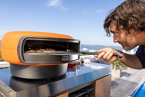 Miniatura 11 de Everdure KILN S Series Horno de pizza a gas de 1 quemador  Pizza de calidad de restaurante de 16 pulgadas en menos de 2 minutos  Patio trasero,