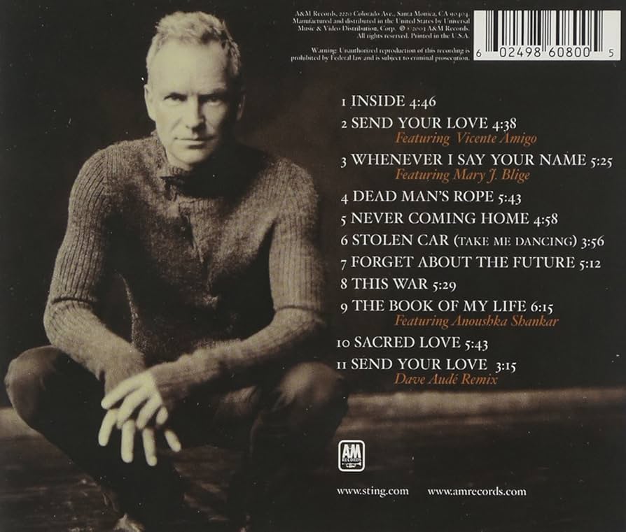 スティング　Sting Sacred Love CD+DVD セット Amazon.co.jp: Sacred Love: ミュージック
