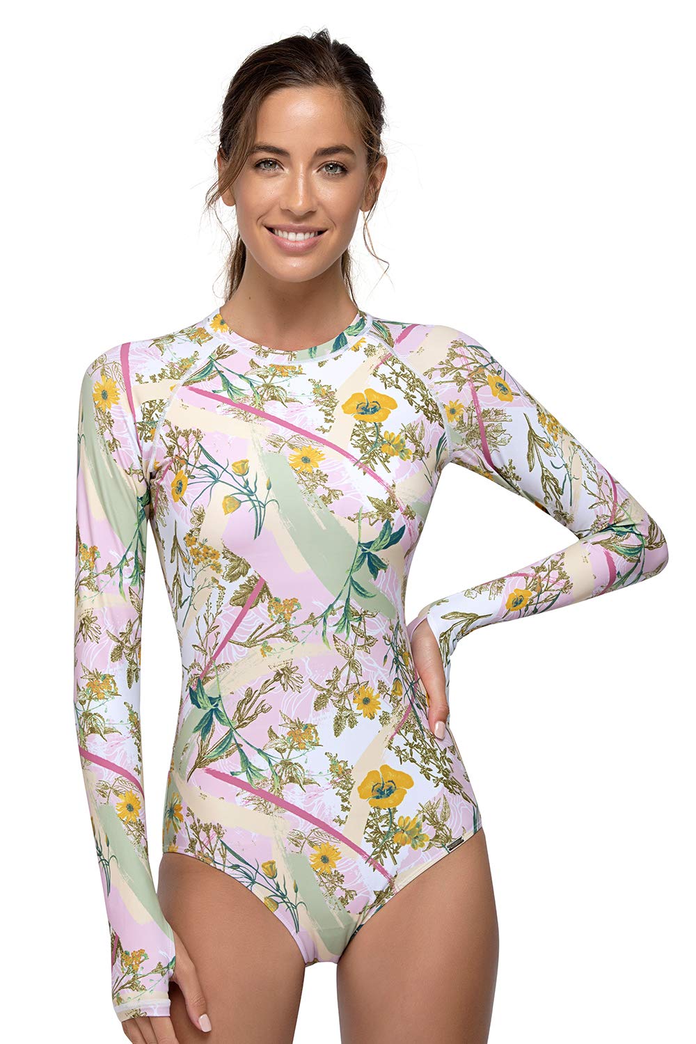 Axesea Womens Long Sleeve Rash Guard Uv Upf 50 Sun Desertcart INDIA