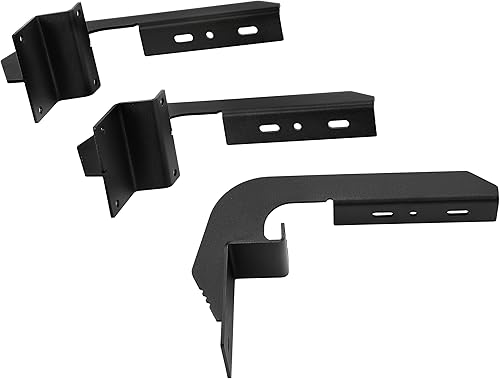 Miniatura 8 de KUAFU Soporte para estribo compatible con Ford Transit 150 250 350 2015-2023 Soportes de montaje de paso lateral del pasajero