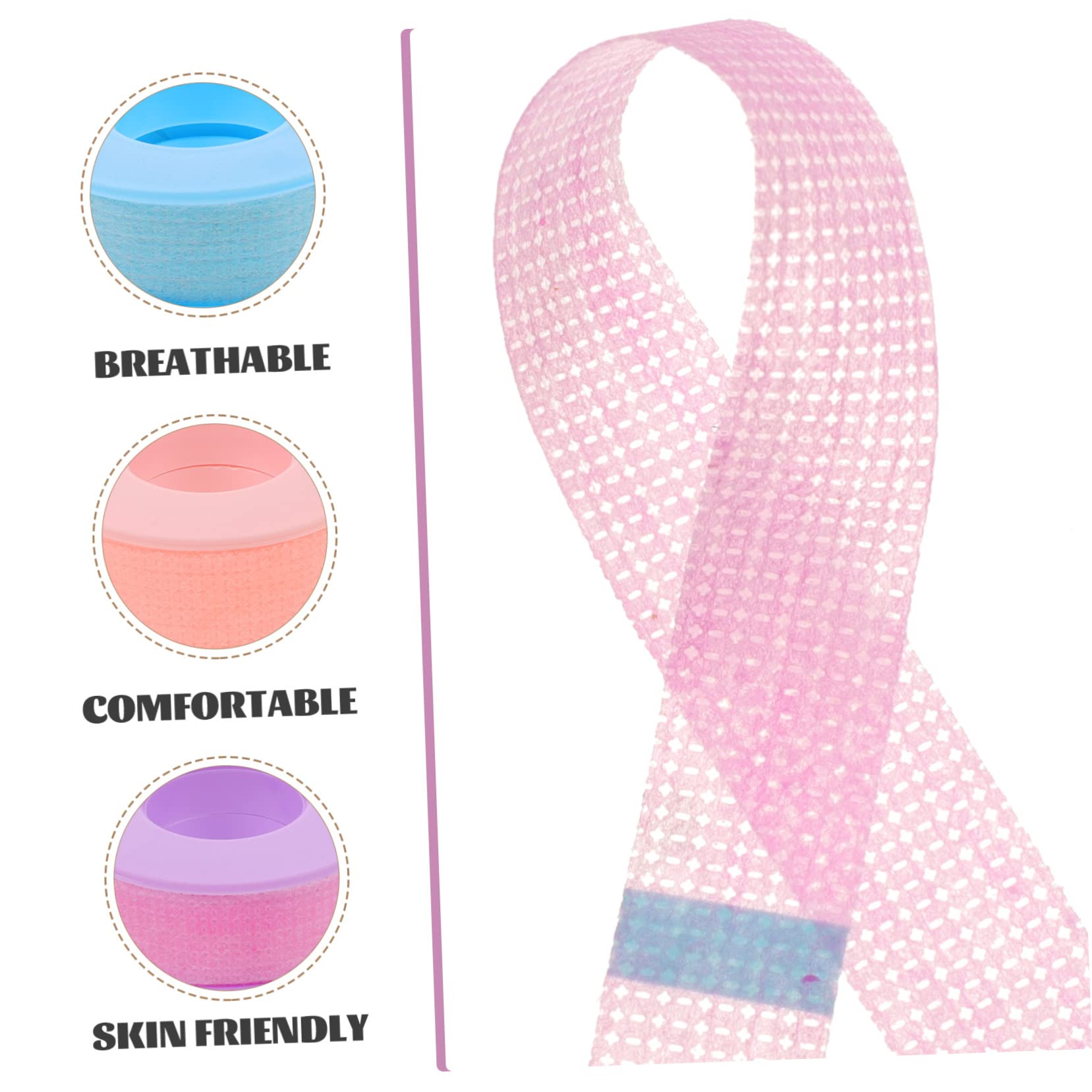 15rollos Cintas De Pestañas Transpirables De Adhesivo Para Extensión De Pestañas Aislantes y Herramientas De Maquillaje Para Uso Profesional y Personal Cada Color Morado