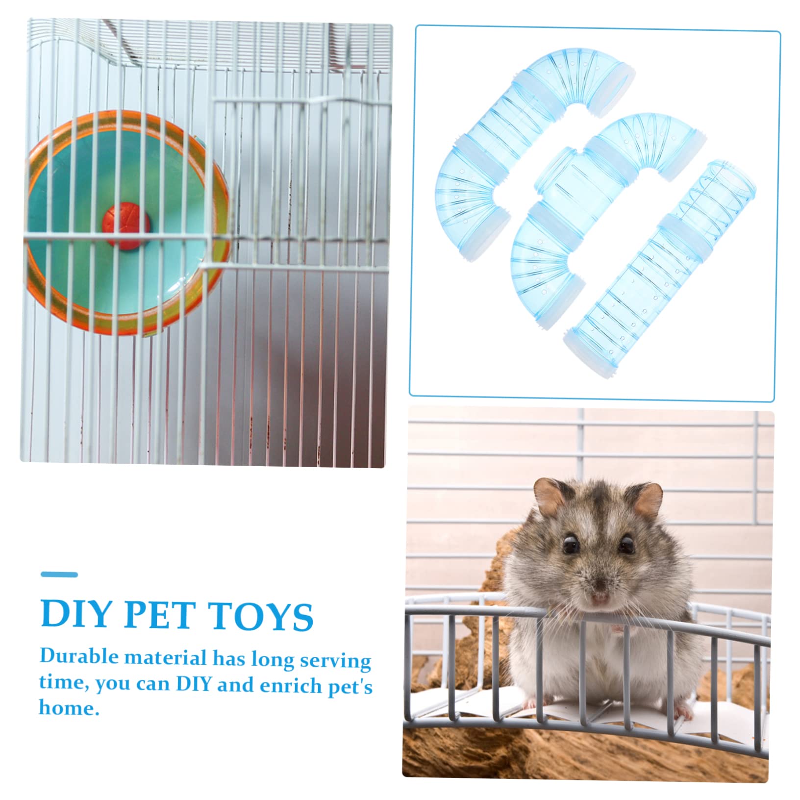 Hamster Tubes And Tunnels Set Plastic Hamster Tube Hamster Cage