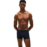 Tommy Hilfiger Uomo Costume Boxer Trunk con Logo, Blu (Desert Sky)
