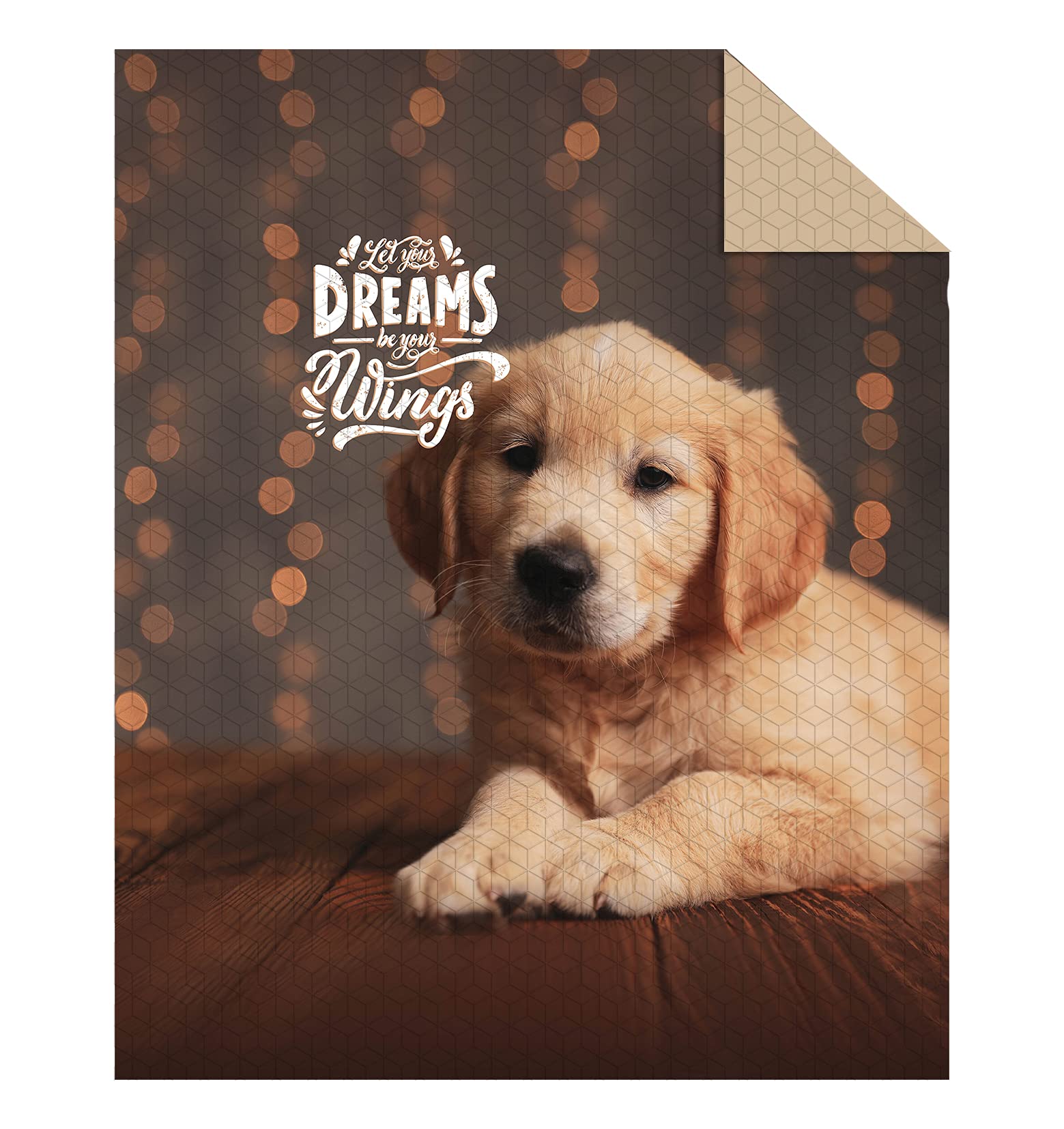 Couvre-lit pour enfant rose Puppy K029 dessus de lit matelassé fille