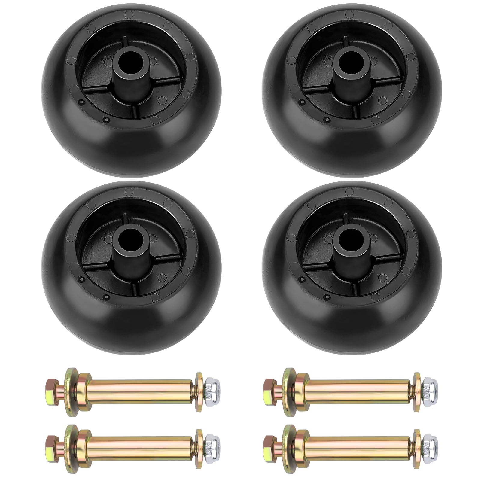 Amazon.com: Mower Anti Scalp Deck Wheel Kit Compatible with
