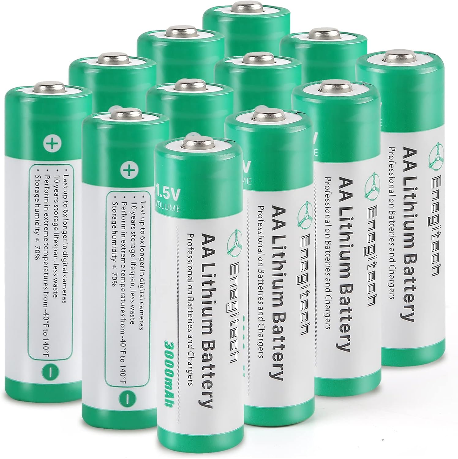 Enegitech AA Lithium Battery