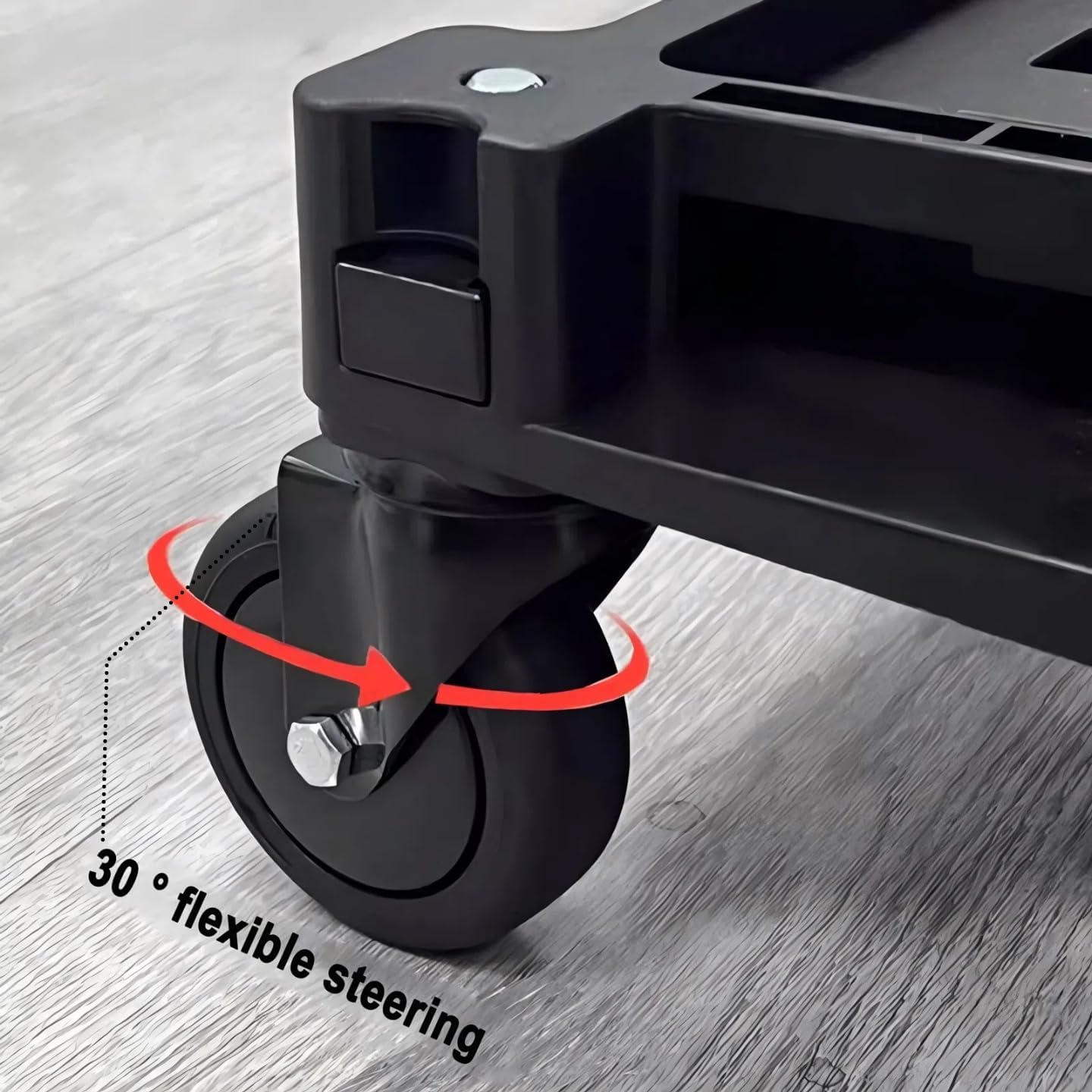 Collapsible Shopping Cart with Wheels,2 Tier Multi Use Foldable Shopping Cart with 2 Storage Crates,Folding Shopping Trolley Utility Cart for Office,Groceries, Warehouse,Supermarket,Picnic (Blue)