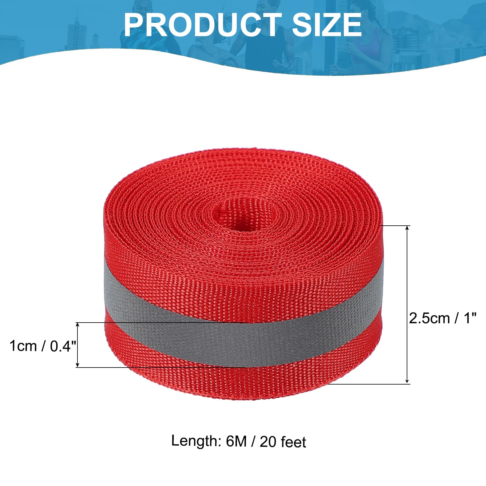 PATIKIL Reflective Tape Strip - Image 2