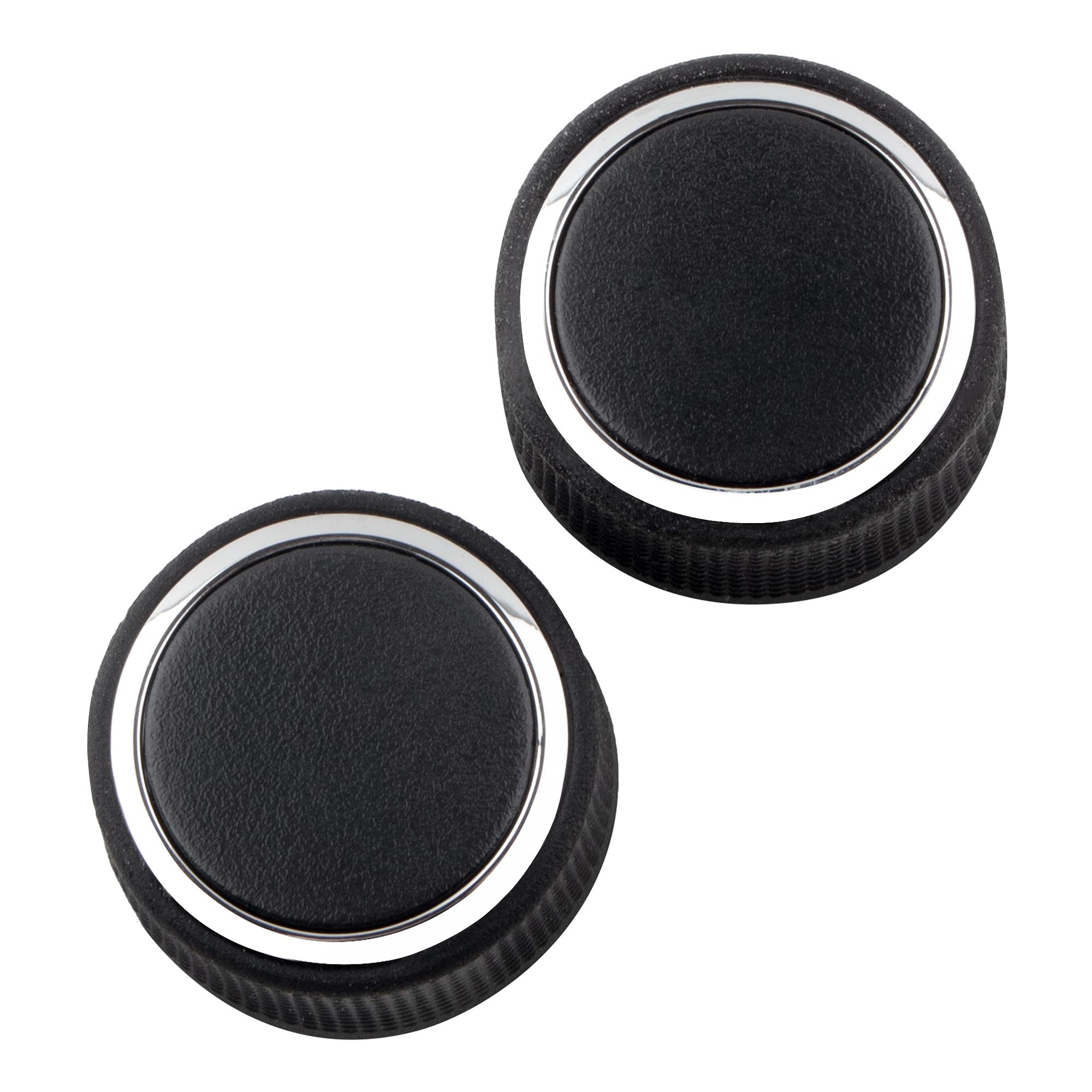 BOXIQty(2) Rear Audio Radio Volume Control Knob Compatible with 2007-2013 Buick Enclave Cadillac Escalade Chevrolet Suburban GMC Tahoe Traverse Silverado Sierra Yukon (Replaces 2291-2547) Set of 2