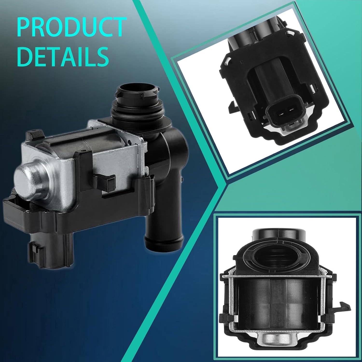 Vapor Canister Vent Valve, Canister Purge Valve Solenoid Compatible with Infiniti 2003-2015 Replace# K5T45786, 14935-JF00A, 14935-JF00B