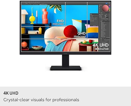 Samsung 27 ViewFinity S7 (S71H) 4K UHD IPS HDR10 High Resolution Monitor