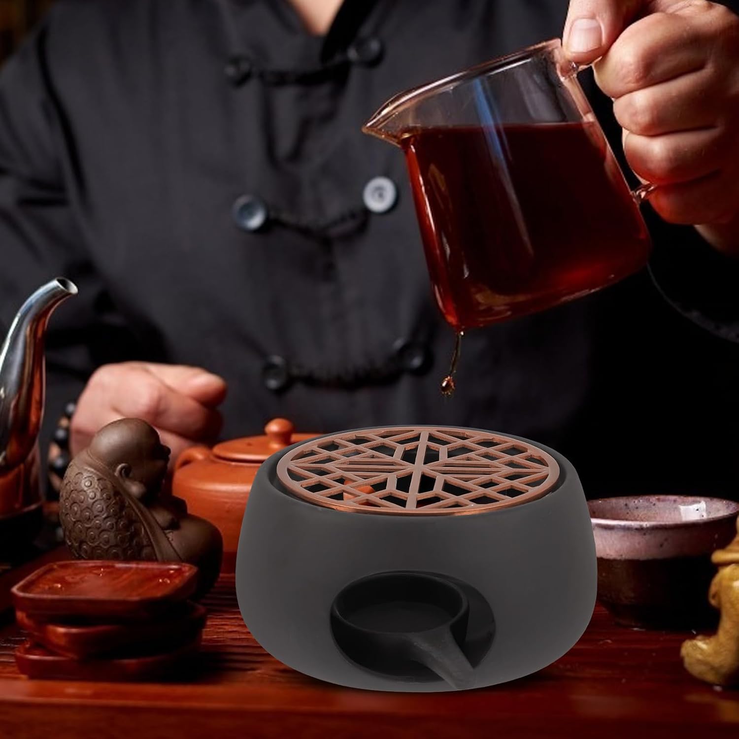 Multipurpose Ceramic Teapots Kettles Warmers Safe Suitable for Maintains Beverage Temperature Ceramic Teapots Pots Insulators
