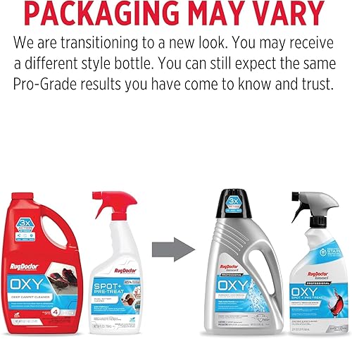 Miniatura 2 de Rug Doctor Pro Deep Oxy Pack Limpiador de alfombras, grande, rojo