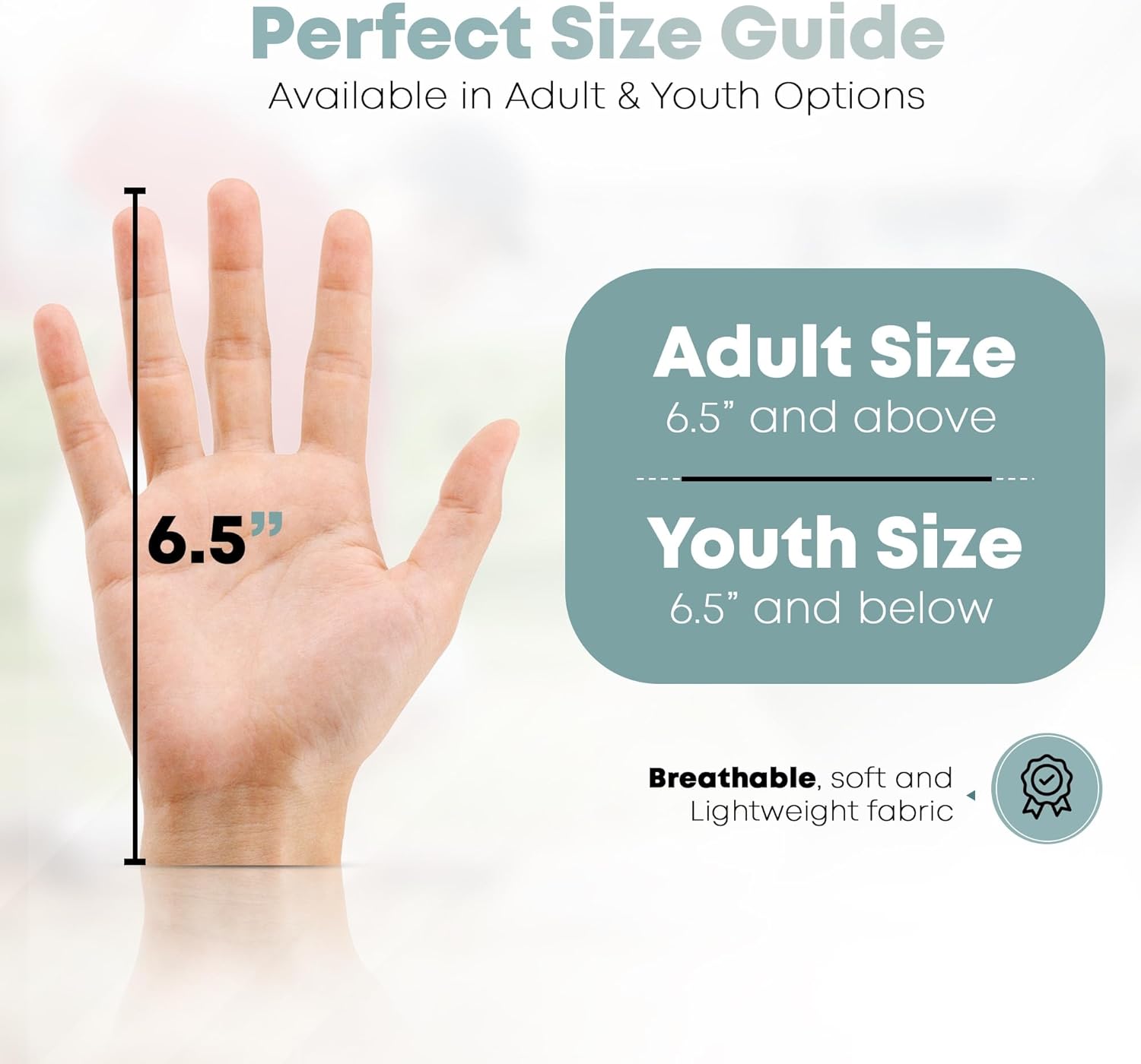 Lacamas Baseball Sliding Mitt – Youth & Adult Sizes – Protective Sliding Glove for Baseball & Softball – Ambidextrous Fit – Elastic Compression Strap – 9 Colors - Image 5