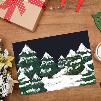 50 Sheets Black Card, A4 Card 300gsm Thick Card Stock for DIY Projects Arts and Crafts,Cards Making,Home or Office Printing