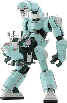 Hasegawa Creator Works Series CW21 Mechatro Tube No. 1 No. 01 Usumidori & Midori Set of 2 1/35 Scale Color-Coded Plastic Model
