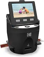 Kodak Scanza Digital Film & Slide Scanner - Converte 35mm, 126, 110, Super 8 e 8mm negativos de filme e slides para JPEG - Inclui grandes inclinação de 3,5 "LCD, inserções de filme de fácil carga, adaptadores e mais