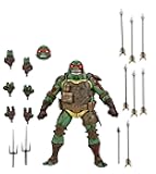 NECA Teenage Mutant Ninja Turtles (The Last Ronin) - 1:7 Scale Collectible Action Figure, Ultimate Battle Damaged Raphael