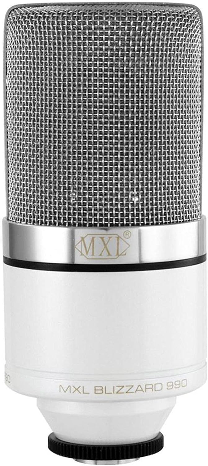 Exclusive Discount 60% Price MXL Condenser Microphone (MXL-990BLIZZARD)