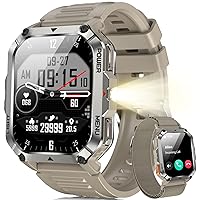 Blackview Smartwatch Uomo, 2.01" Smartwatch Militare Uomo Fitness con Chiamate Bluetooth