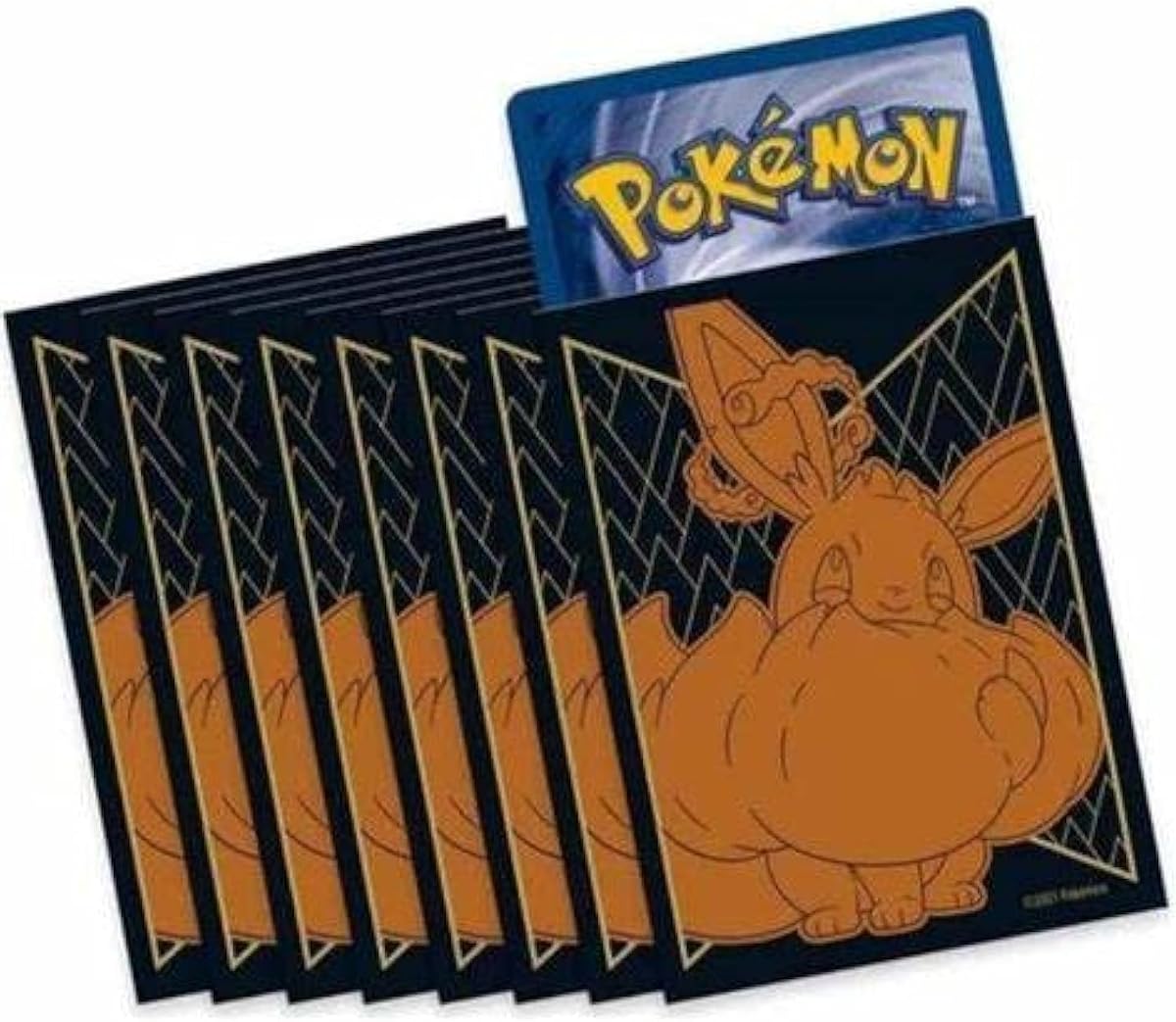 Pokemon Eevee Gigamax Vmax - Card Sleeves - Pack of 65 - Shining Fates Elite Trainer Box Exclusive