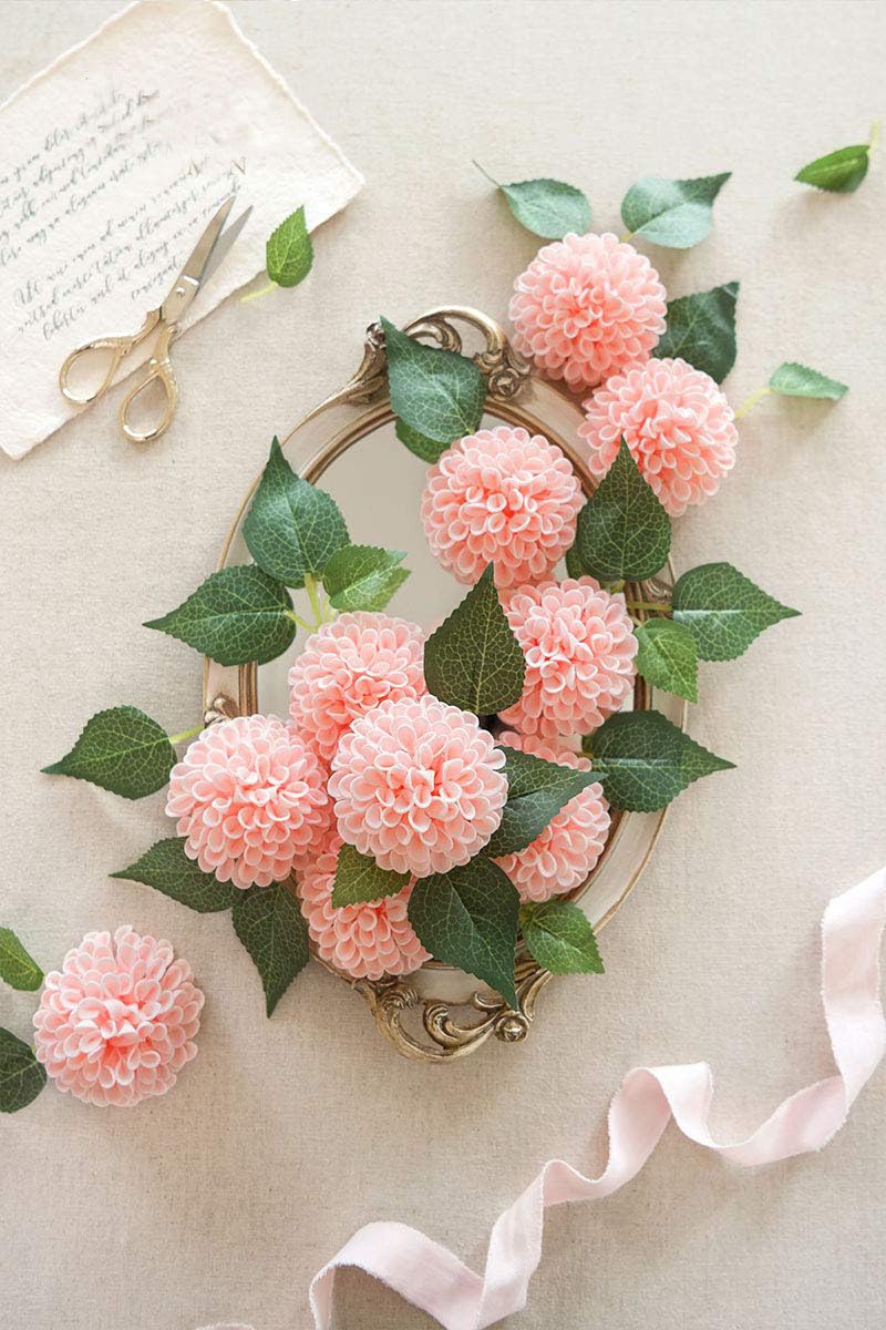 Fiori artificiali 25 pezzi di rose in schiuma avorio dall'aspetto reale con stel