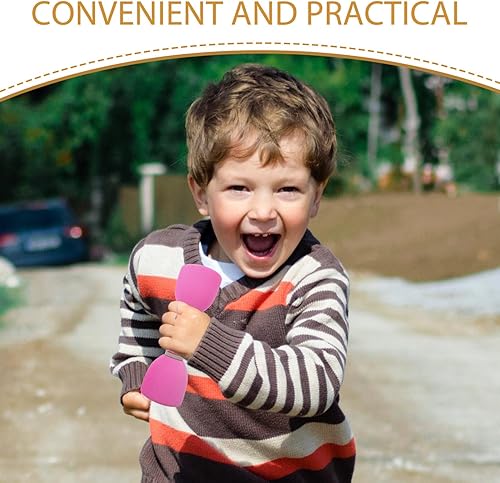 Miniatura 3 de VANZACK 1 par de mancuernas de plástico para niños y niñas, pesas de ejercicio suaves y ligeras para entrenamiento y actividades de