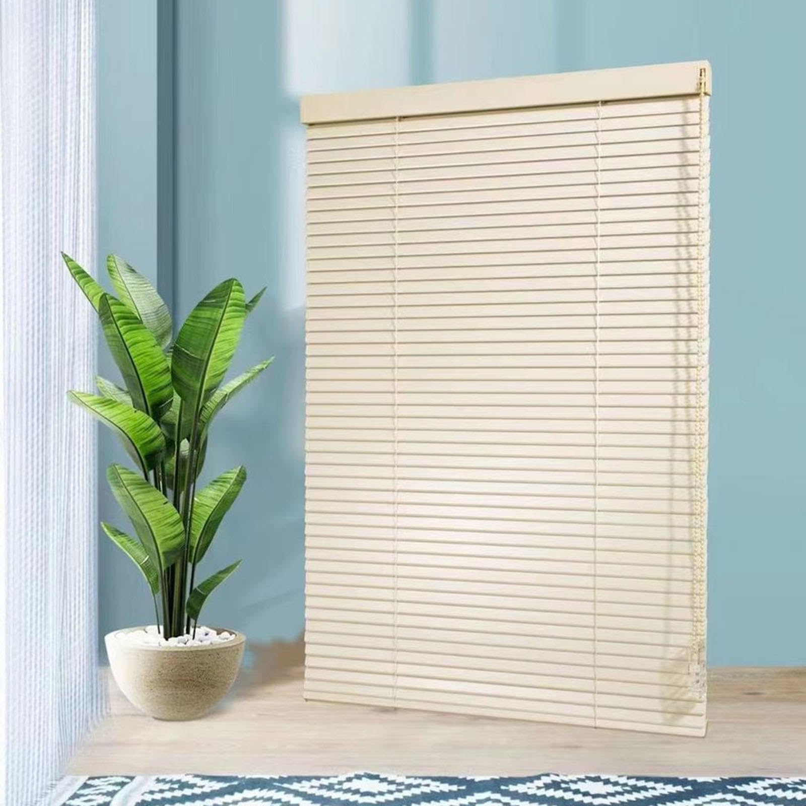 Pxzybd W×H Venetian Blinds For Windows,Blackout/Heat Insulation Horizontal Blinds,Metal Aluminium Venetian Blinds 50Cm 60Cm 70Cm 80Cm 100Cm 110Cm,25Mm Slats Shutters,Privacy Curtains,-70×110Cm(28*43In)