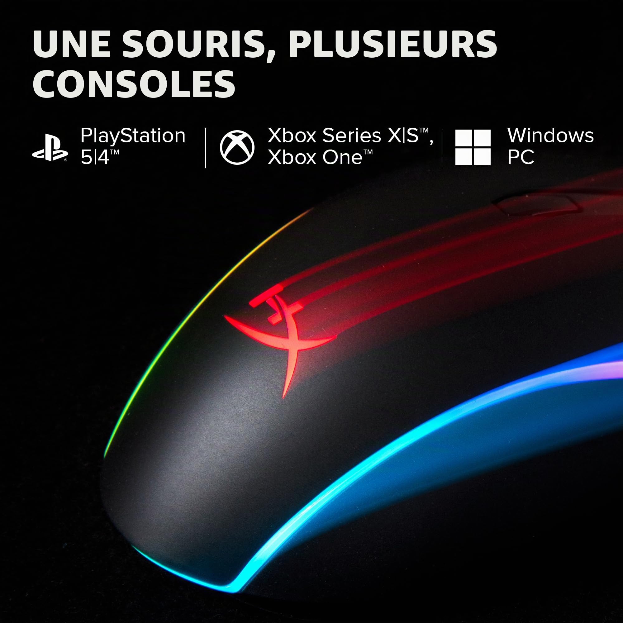 HyperX Pulsefire Surge – Souris de Jeu RGB