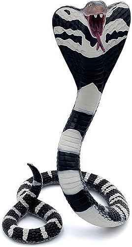 Miniatura 3 de Juguetes de serpiente, figuras de animales de cobra de broma, regalos de broma, decoraciones de Halloween para niños, figuras de animales, juguetes
