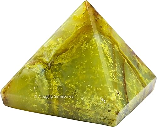 Miniatura 178 de Amazing Gemstone Lapis Lazuli Pyramid Crystal Healing Stones - 2" Great Pyramid Figurine of Natural Stone Pyramid for Meditation, Reiki, Chakra