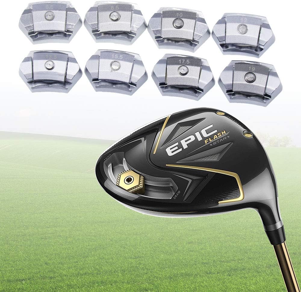 HISTAR 8pc Golf Weight Screw (6.5g/8.5g/10g/12g/13.5g/15.5g/17.5g/19g) for Callaway Epic Flash Driver Head