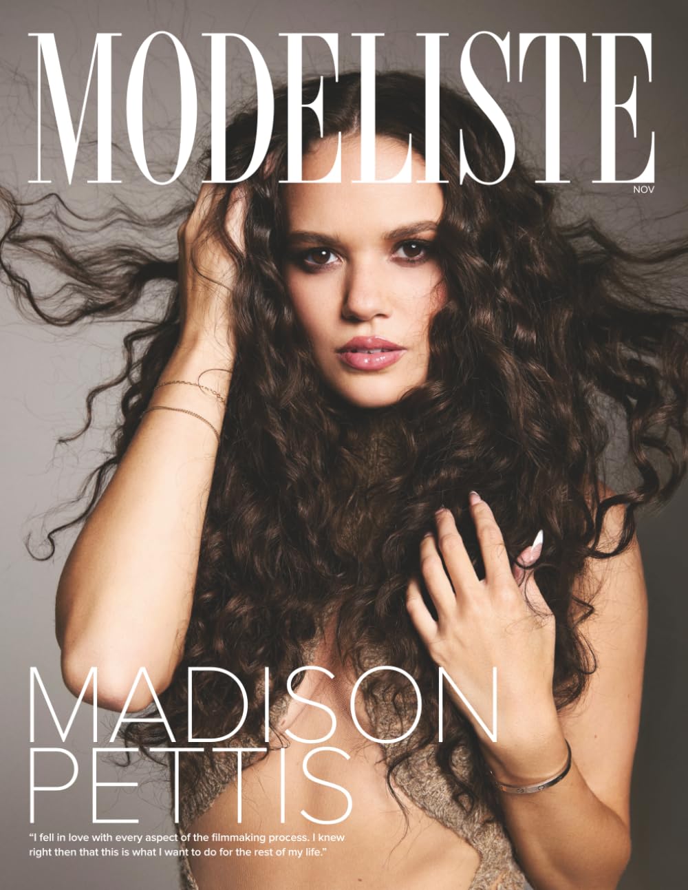 Modeliste November 2025: Madison Pettis      Paperback – November 9, 2025