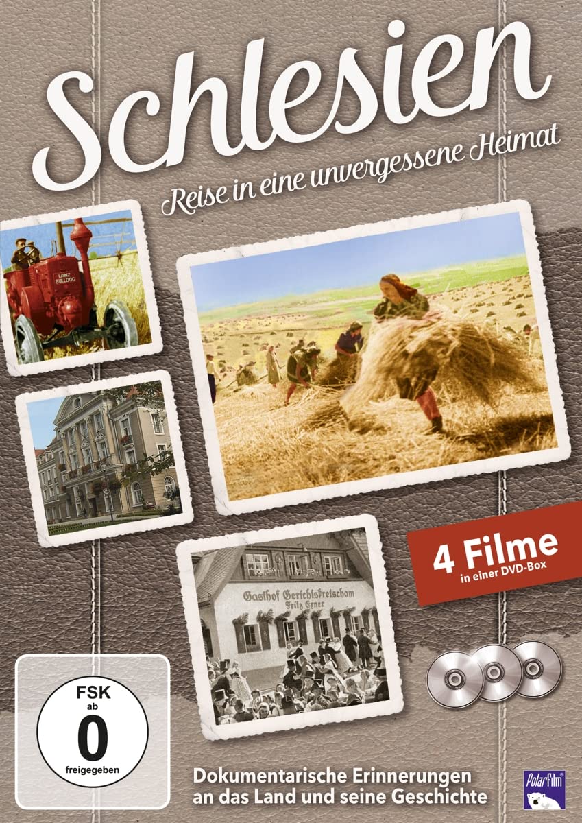 Schlesien: Reise in eine unvergessene Heimat documental histórico en 3 DVDs de silesia alemana