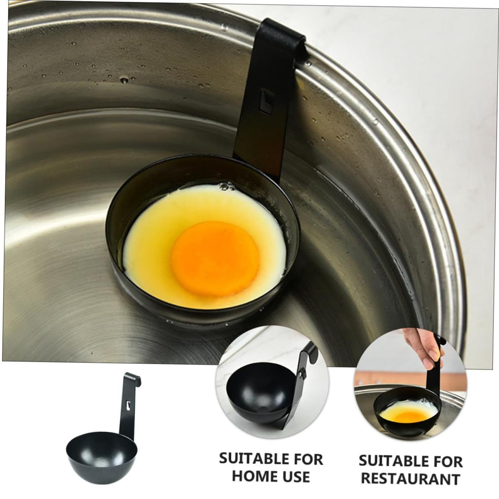 MERISHOPP™ Poached Egg Cooker Cooking Convenient Kitchen Accessories Egg Boiling Holder 1