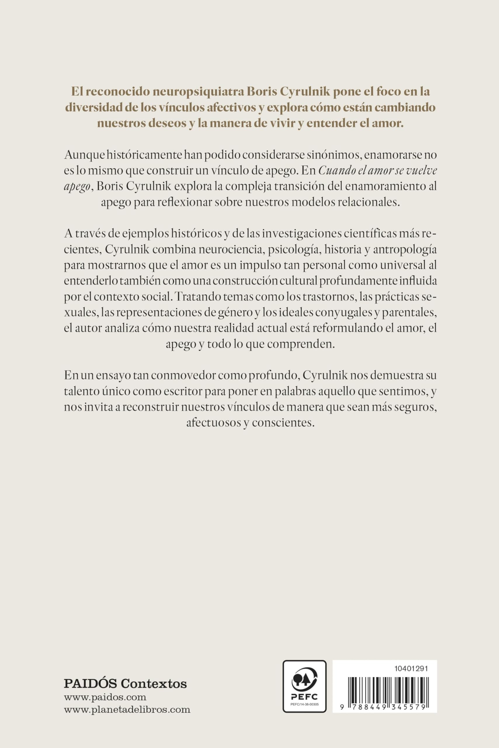 Cuando el amor se vuelve apego: Cómo se forjan los vínculos que nos sostienen (Contextos)