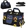 Amento 16-Inch Heavy Duty Tool Bag, 22 Pockets Empty Tool Box Organizer Storage, Soft Tote Toolbox Organization Portable Hand