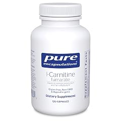 Pure Encapsulations L-Carnitine Fumarate Hypoallergenic Supplement Support for Enhanced Muscle 120 Capsules