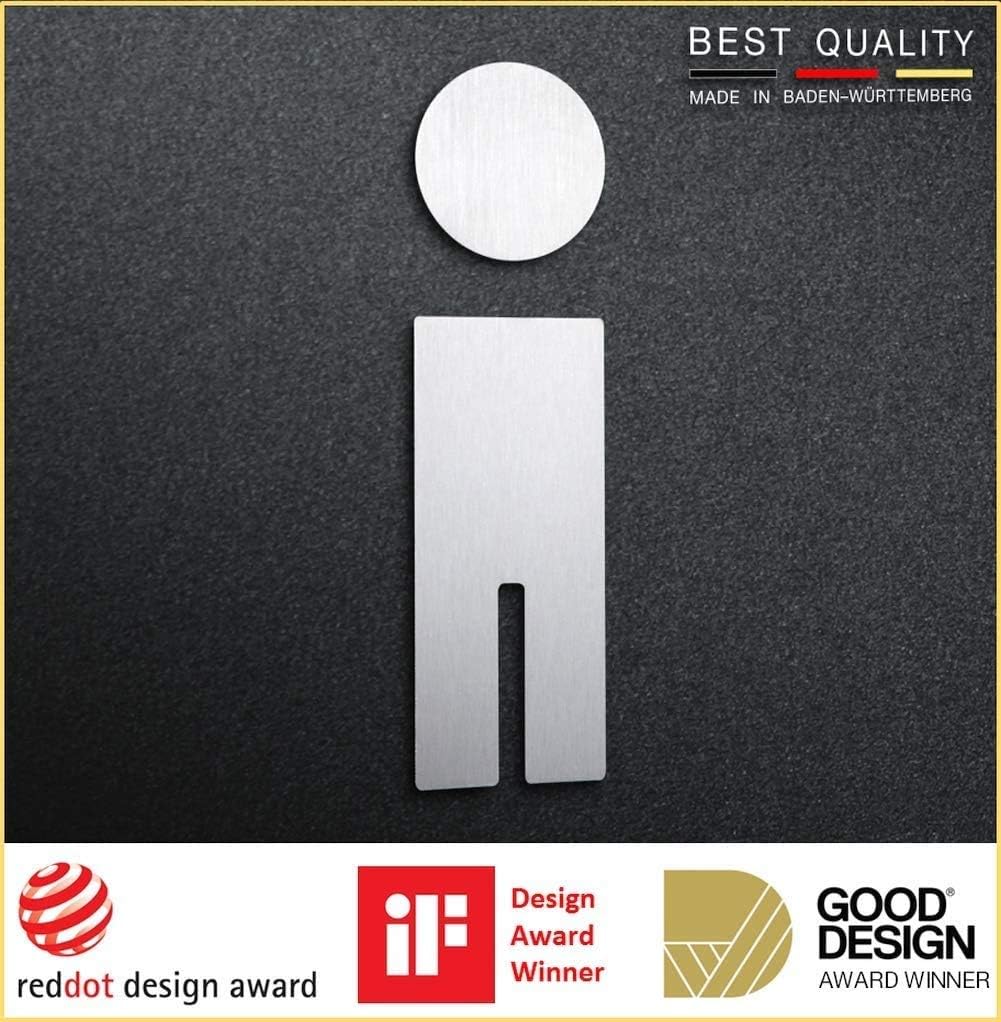 Phos Toilet Symbol Man, Height 110 mm Awards: Red Dot, If, Good Design - Image 3