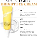 Saturday Skin 3-Piece Skin Soin Set Yuzu Vitamine C Masque de sommeil Yuzu vitamine C tonifiant brillant et crème pour les yeux Masques visage nuit Beauté coréenne Meilleure vitamine C Trio de soins de la peau & Toner lumineux Yuzu & Beauté Coréenne Crème Oeil Meilleur V