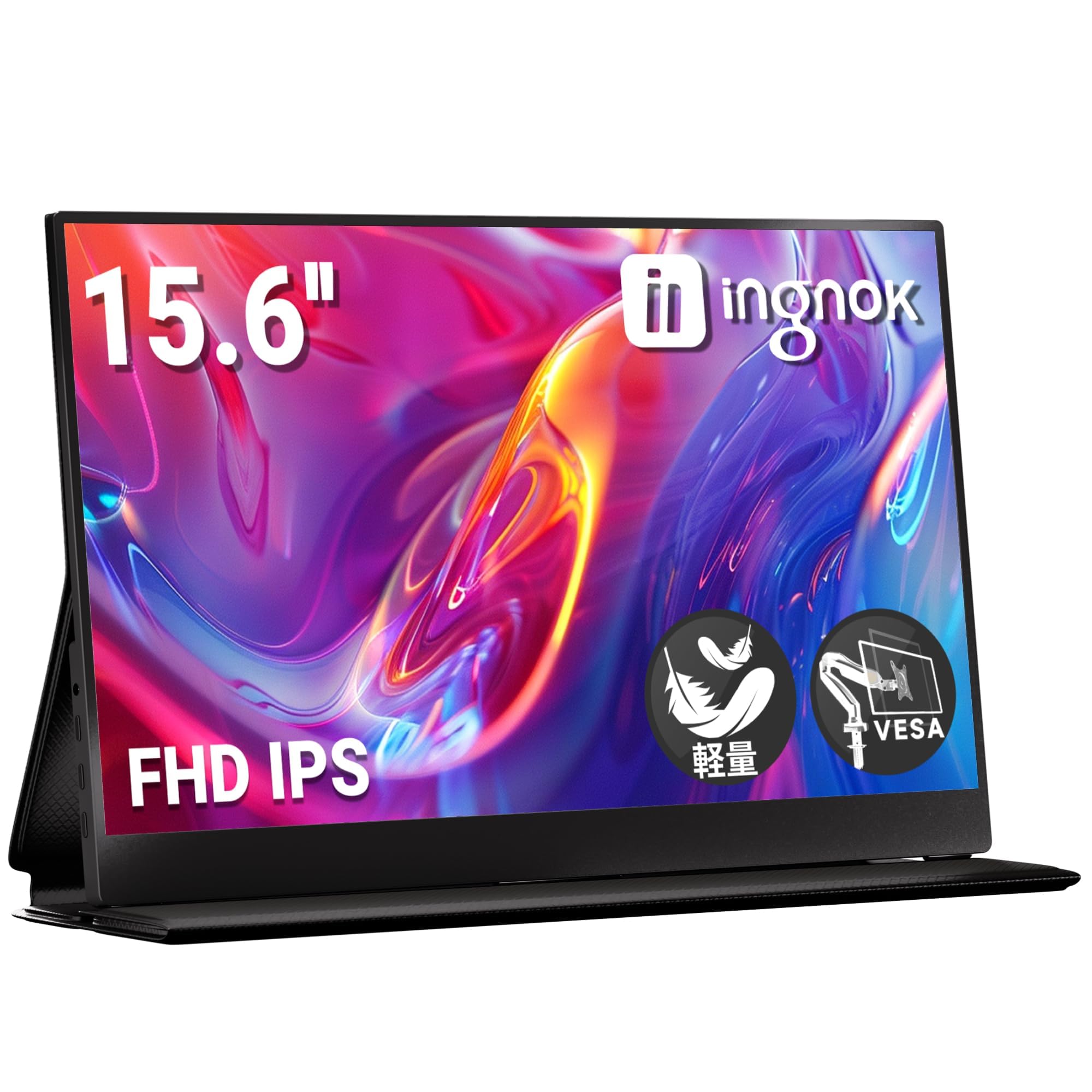 Ingnok モバイルモニター 15.6インチ FHD 非光沢 Amazon.co.jp: Ingnok モバイルモニター 15.6インチ 100%sRGB A+
