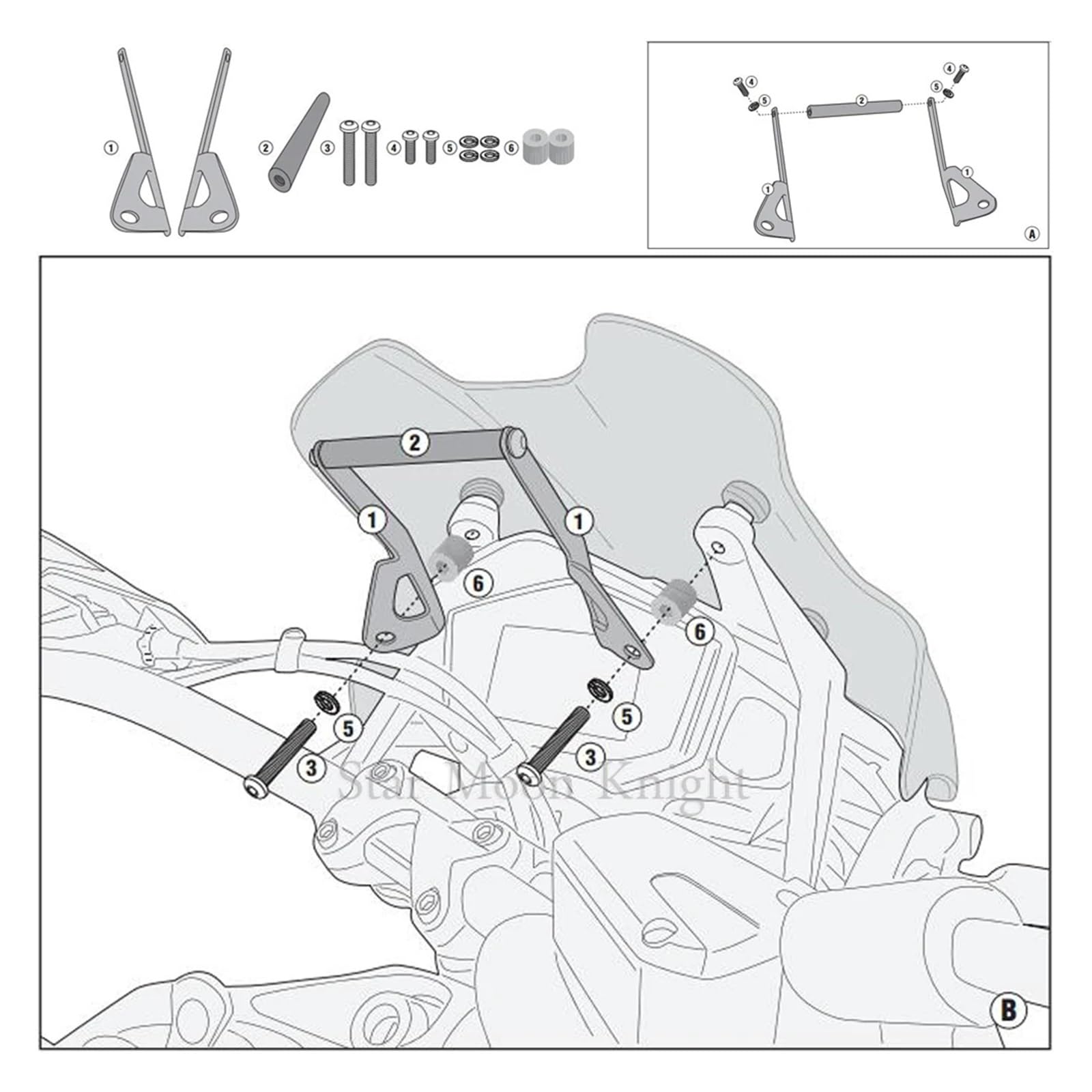 Lently Soporte GPS Teléfono ParaGUZZI V85 TT V85TT 2019-2020 Soporte Teléfono Móvil Placa De Navegación GPS Soporte Accesorios De Motocicleta Soporte Navegación(12mm Support)