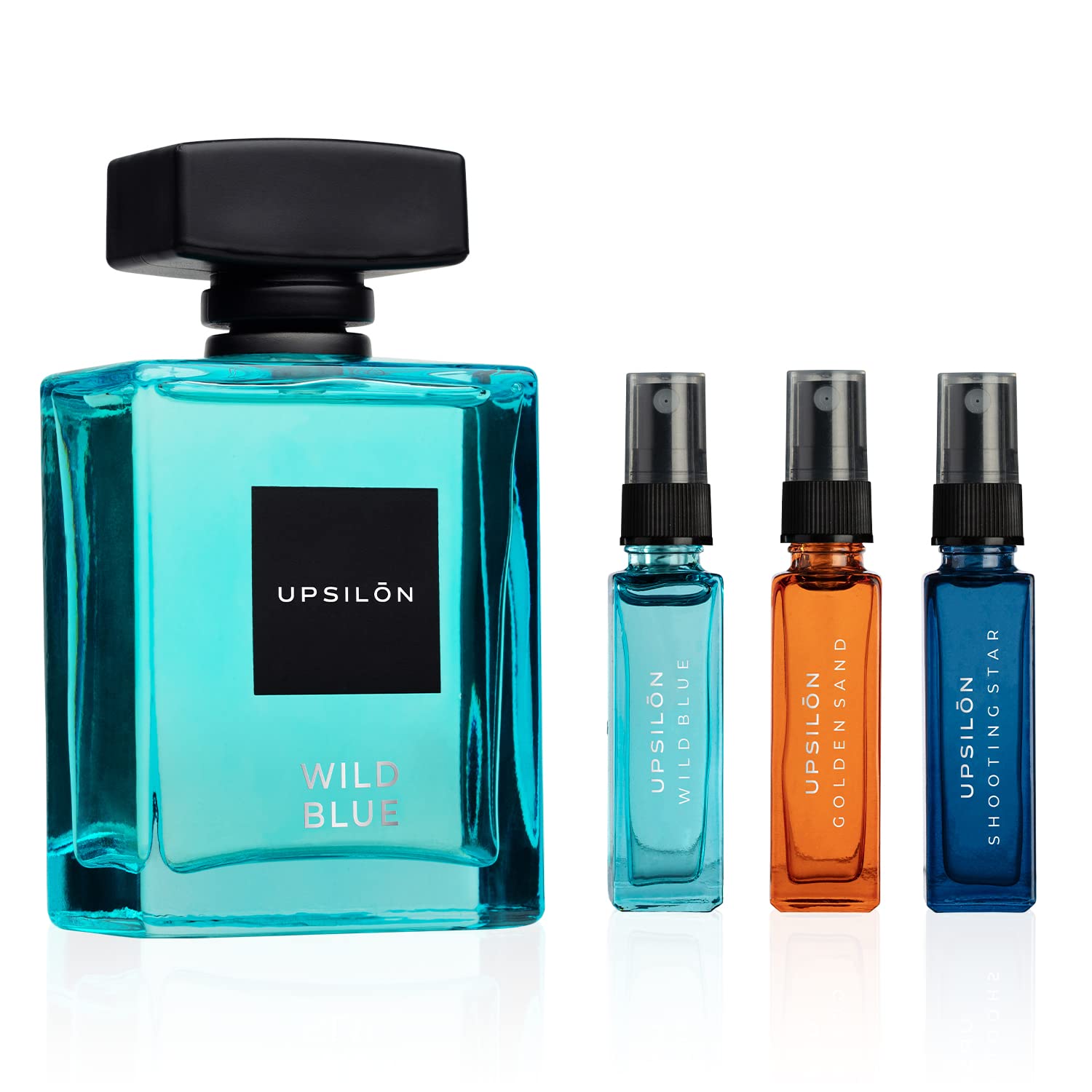 Buy UPSILON Wild Blue Eau De Parfum with Combo of Long Lasting Pocket
