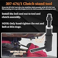 Vista 5 de Conjunto de herramientas de reinstalación y reinicio de transmisión de doble embrague DPS6, compatible con Ford Focus 6 - Velocidad DCT seca, kit