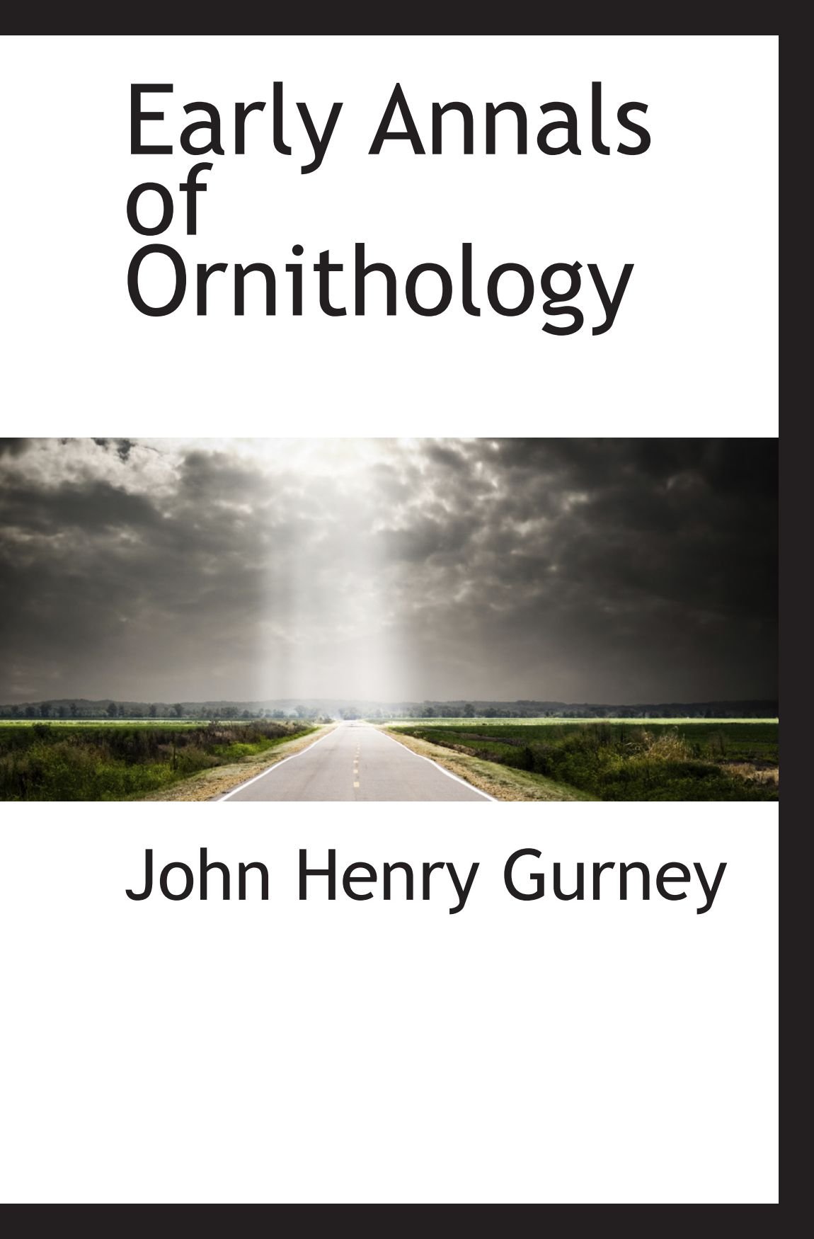 Early Annals of Ornithology