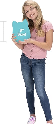 Miniatura 5 de Squishmallows Panda rojo Cici Winking de 8 pulgadas - Peluche oficial de Kelly, Little Ultrasoft